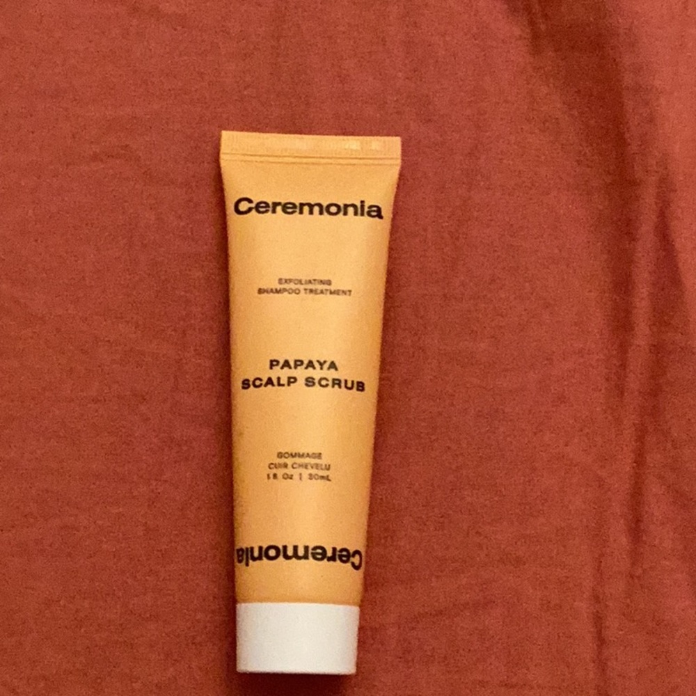 CEREMONIA papaya scalp scrub